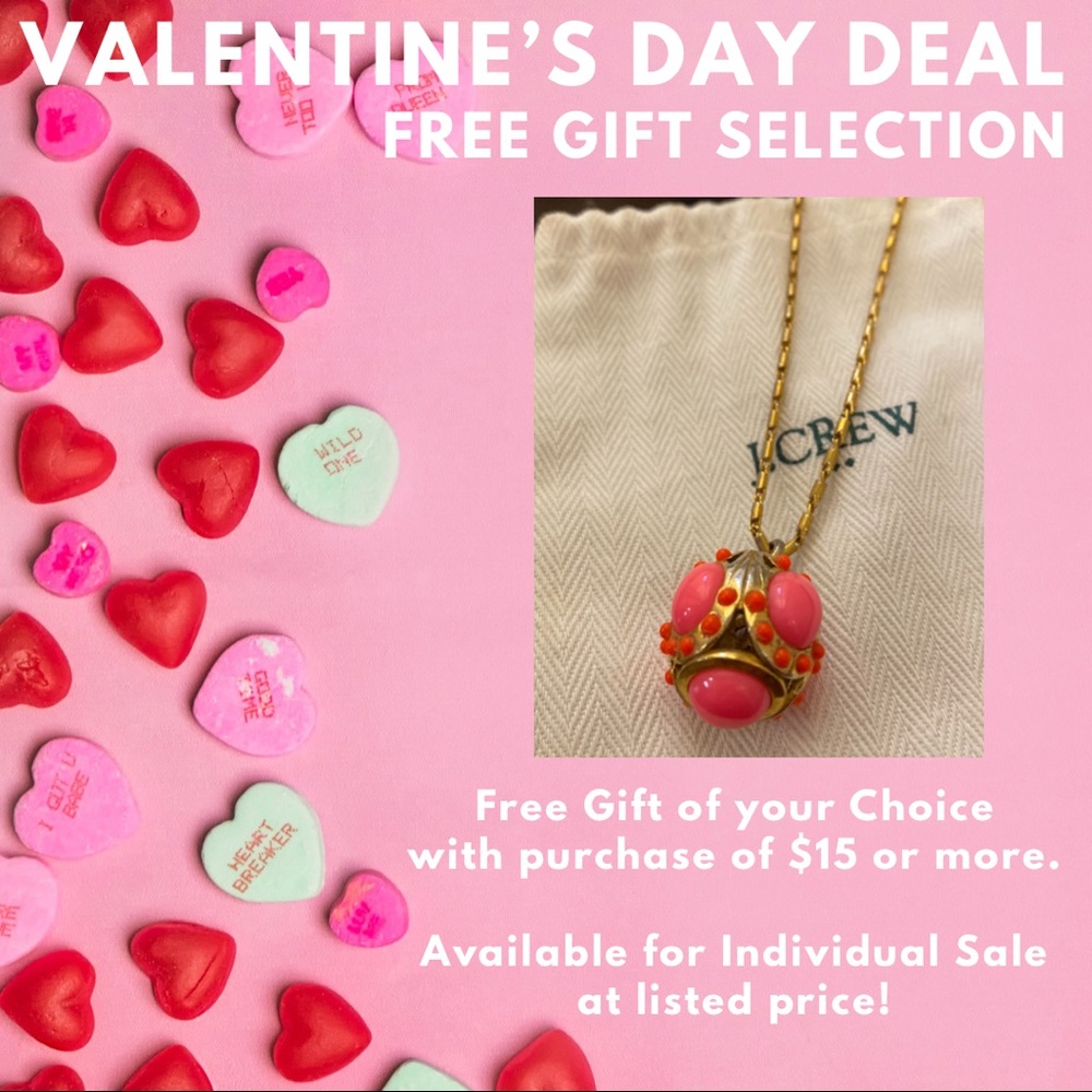 J.Crew EUC Neon Gold Pendant Necklace